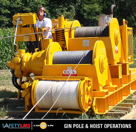 Gin Pole and Hoist Operations