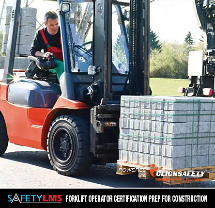 Forklift Operator Certification Preparation for Construction