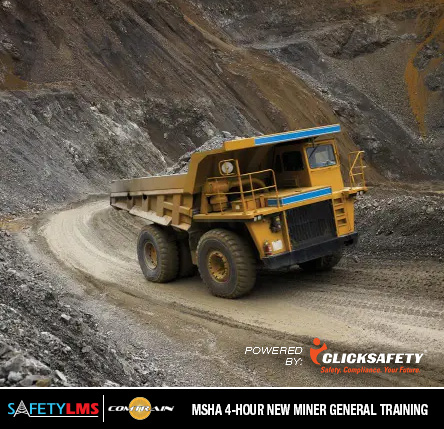 MSHA 4-Hour New Miner General Training