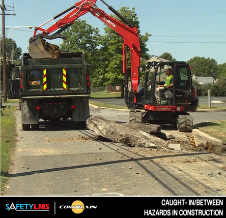 Caught-In/Between Hazards in Construction Environments