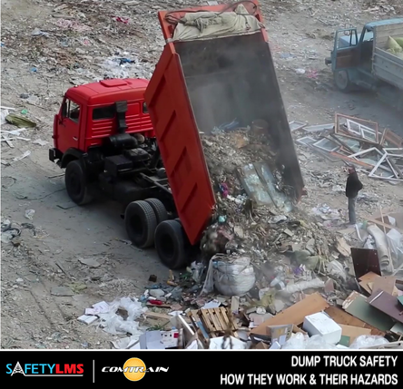Dump Truck Safety… How They Work and Their Hazards