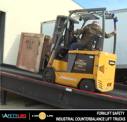 Forklift Safety: Industrial Counterbalance Lift Trucks