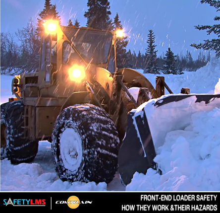 Front End Loader Explodes Front-End Loader Safety… How They Work and Their Hazards