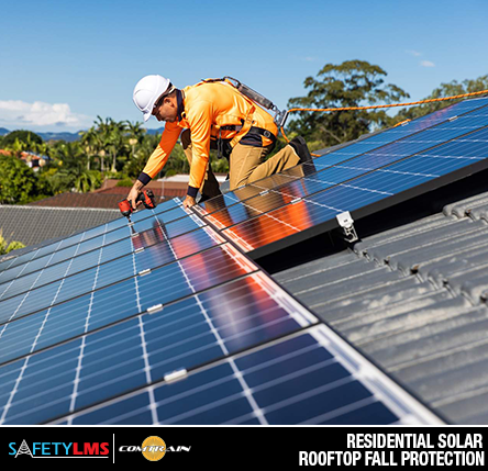 Residential Solar - Rooftop Fall Protection
