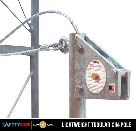 Lightweight Tubular Gin Pole Training