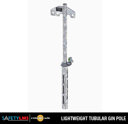 Lightweight Tubular Gin Pole Awareness